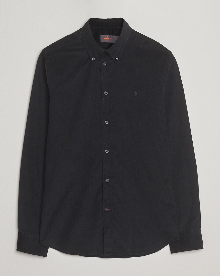 Herr | Skjortor | Morris | Douglas Corduroy Shirt Grey