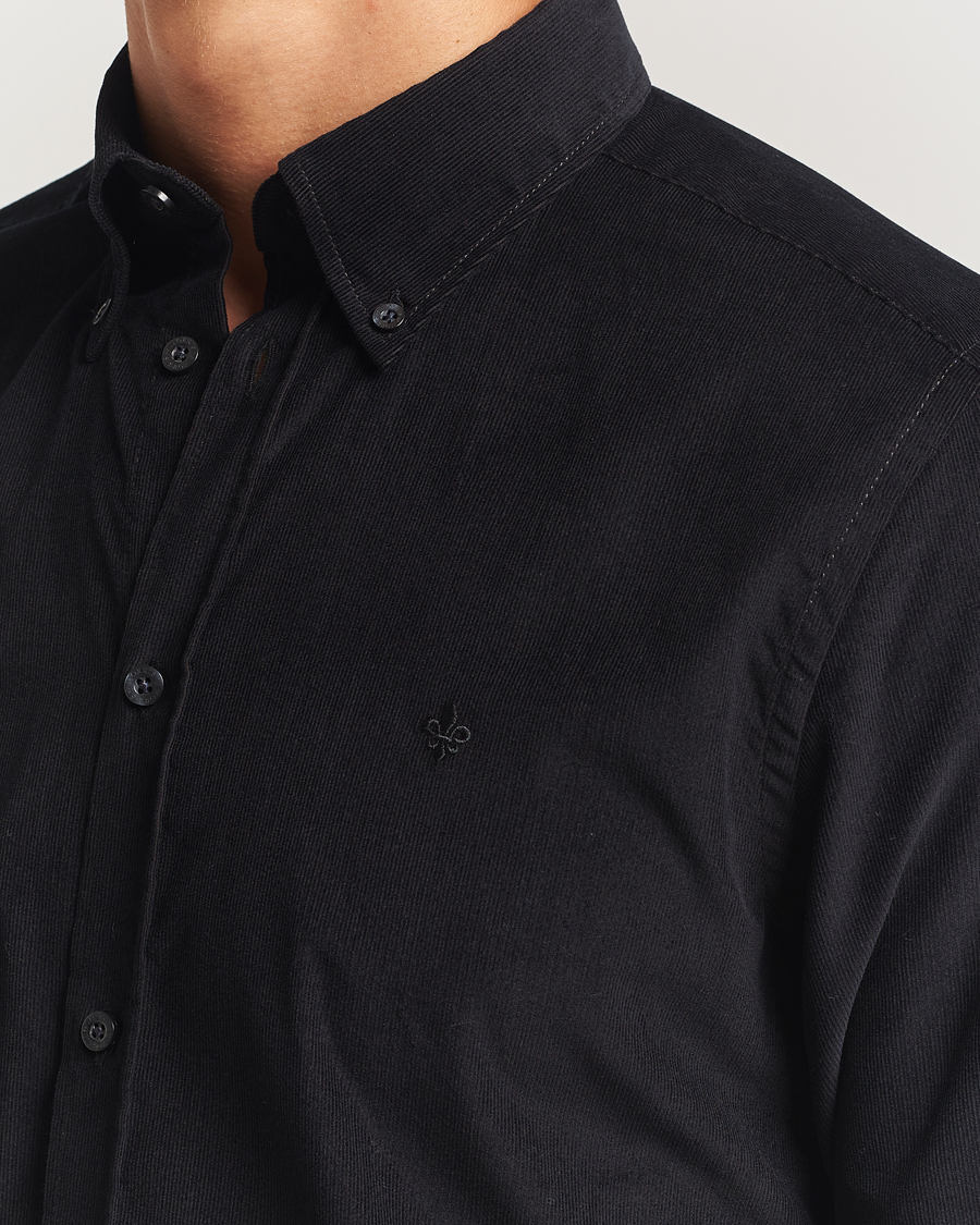 Herr | Skjortor | Morris | Douglas Corduroy Shirt Grey