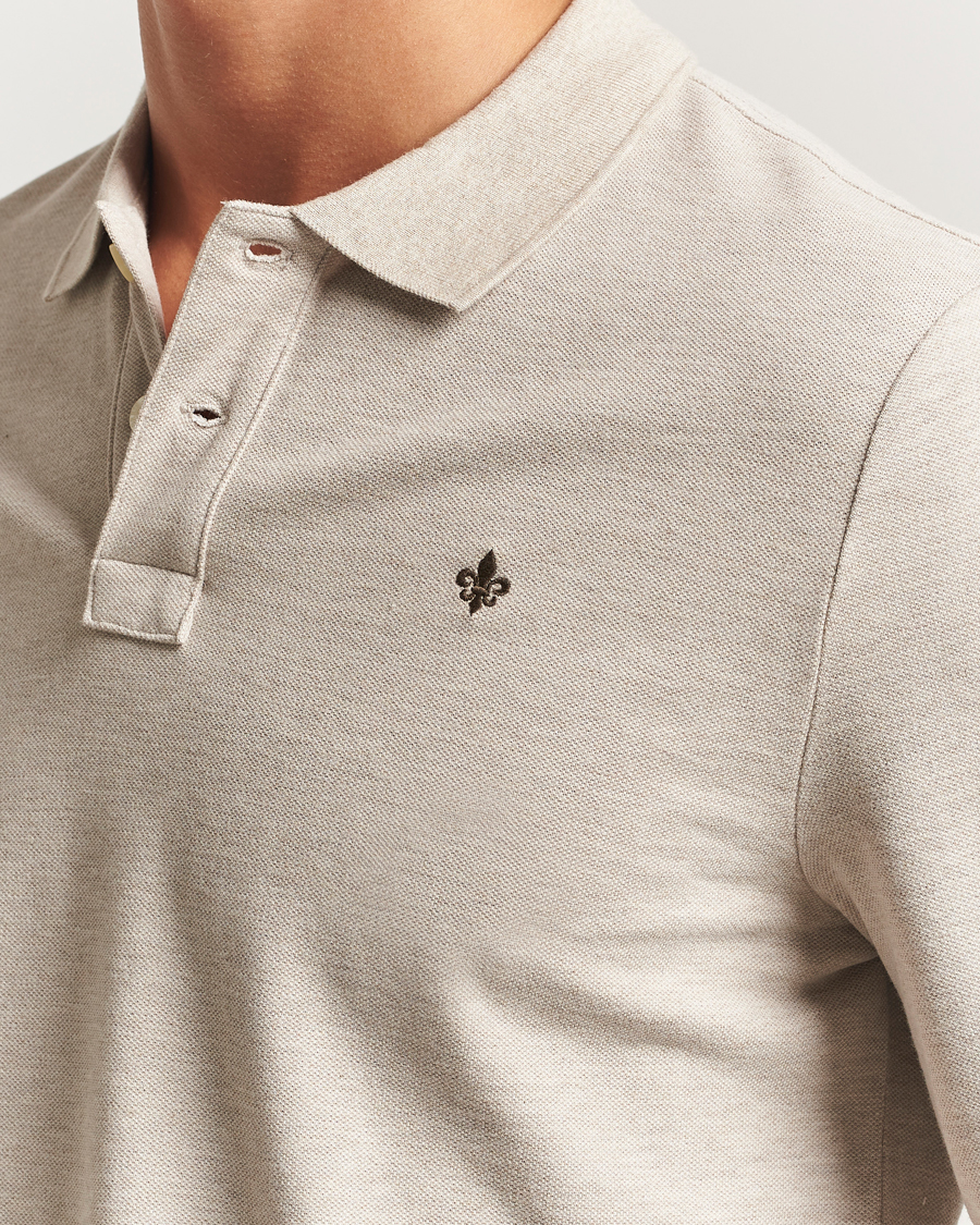 Herr | Tröjor | Morris | Camden Long Sleeve Polo Shirt Khaki