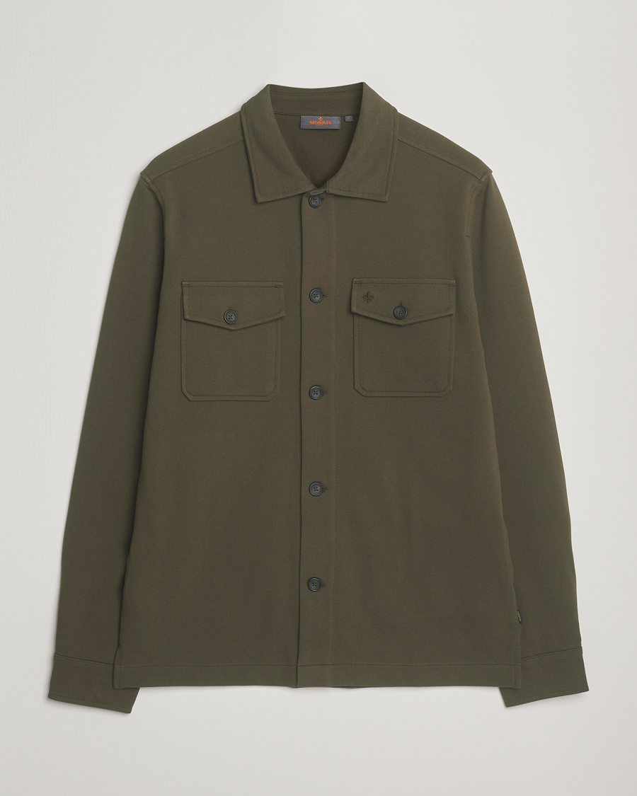 Herr | Skjortor | Morris | Andrew Jersey Overshirt Brown