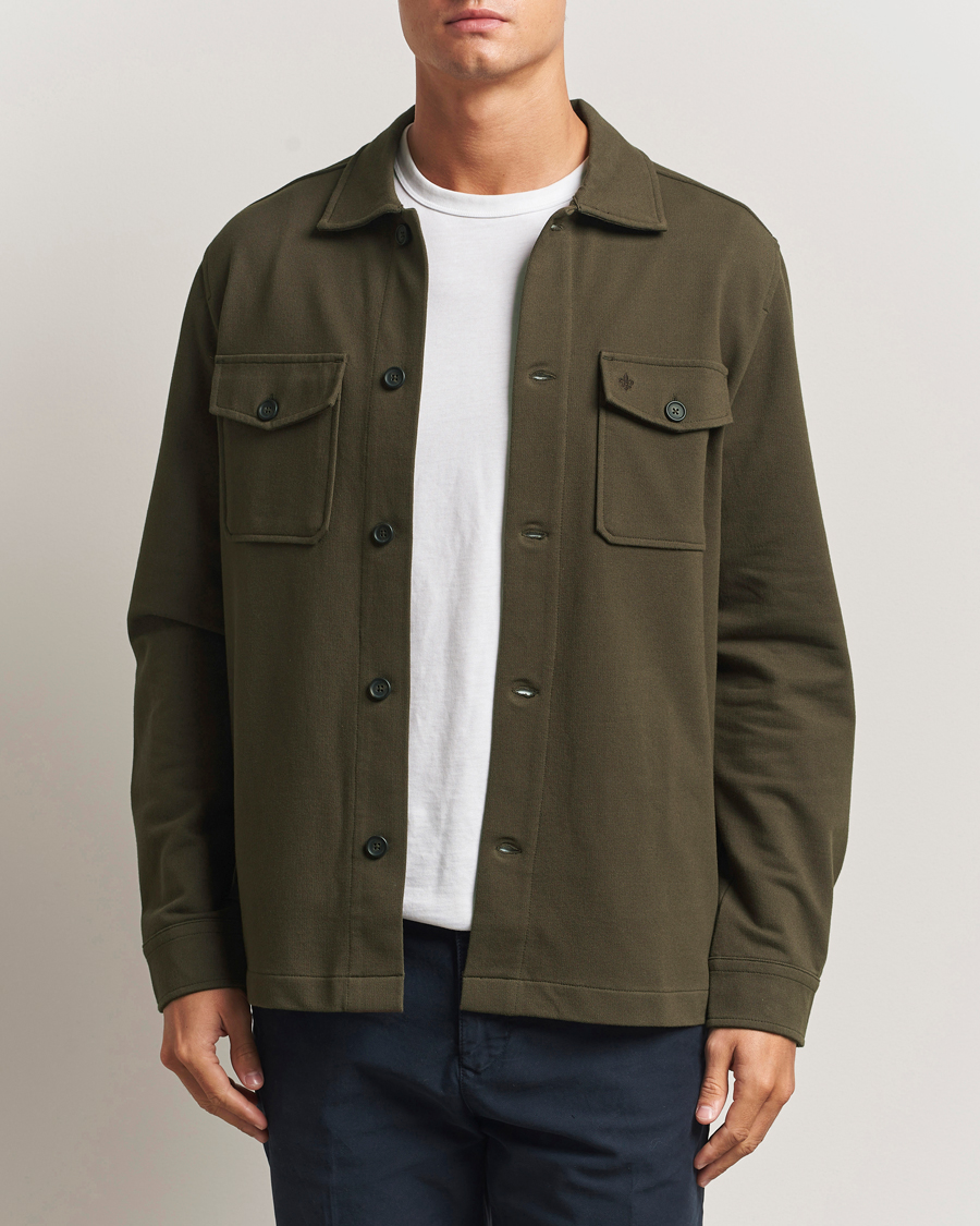 Herr | Skjortor | Morris | Andrew Jersey Overshirt Brown