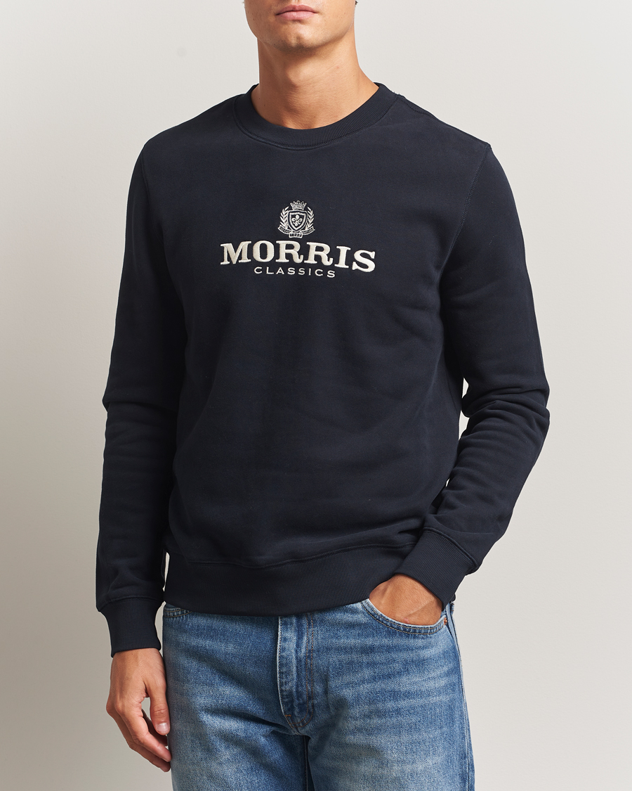 Herr | Tröjor | Morris | Brian Sweatshirt Old Blue