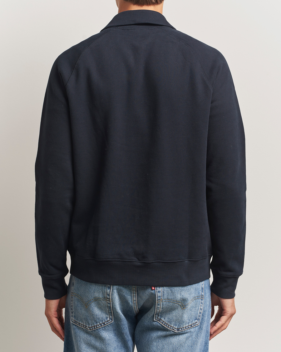 Herr | Tröjor | Morris | Maryon Half Zip Sweatshirt Old Blue