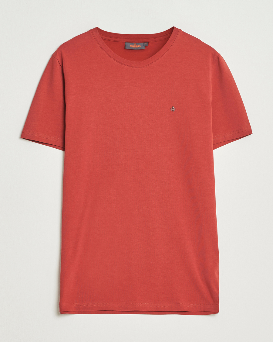 Herr | T-Shirts | Morris | James Crew Neck T-Shirt Red