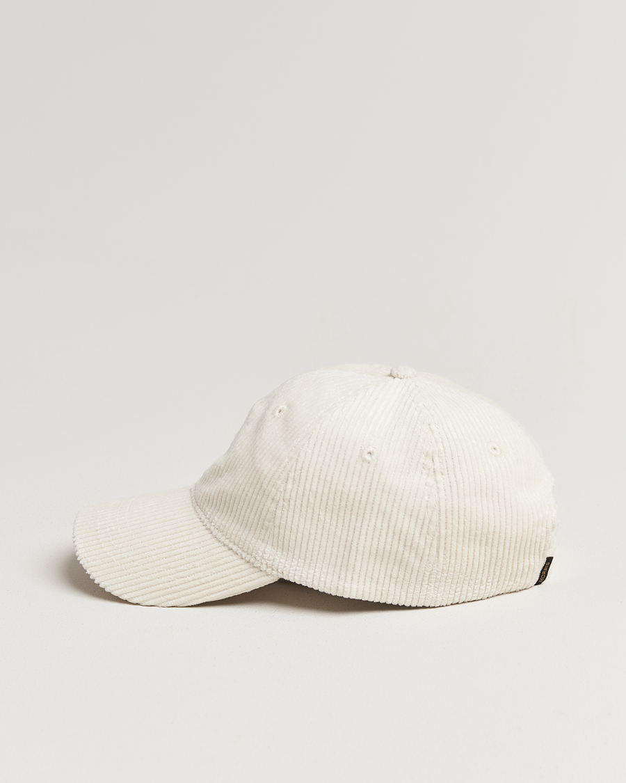 Herr | Hattar & kepsar | Morris | Lily Corduroy Cap Off White