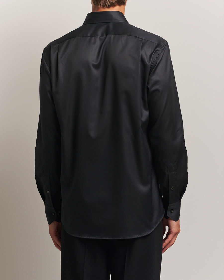Herr | Skjortor | Stenströms | Regular Fit Shirt Black