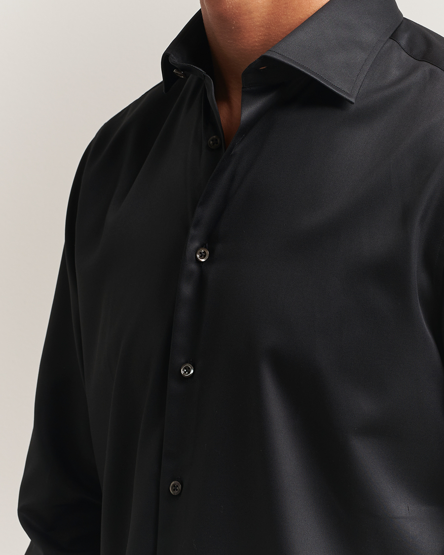 Herr | Skjortor | Stenströms | Regular Fit Shirt Black