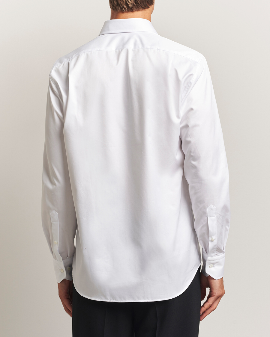 Herr | Skjortor | Stenströms | Regular Fit Cotton Twill Shirt White