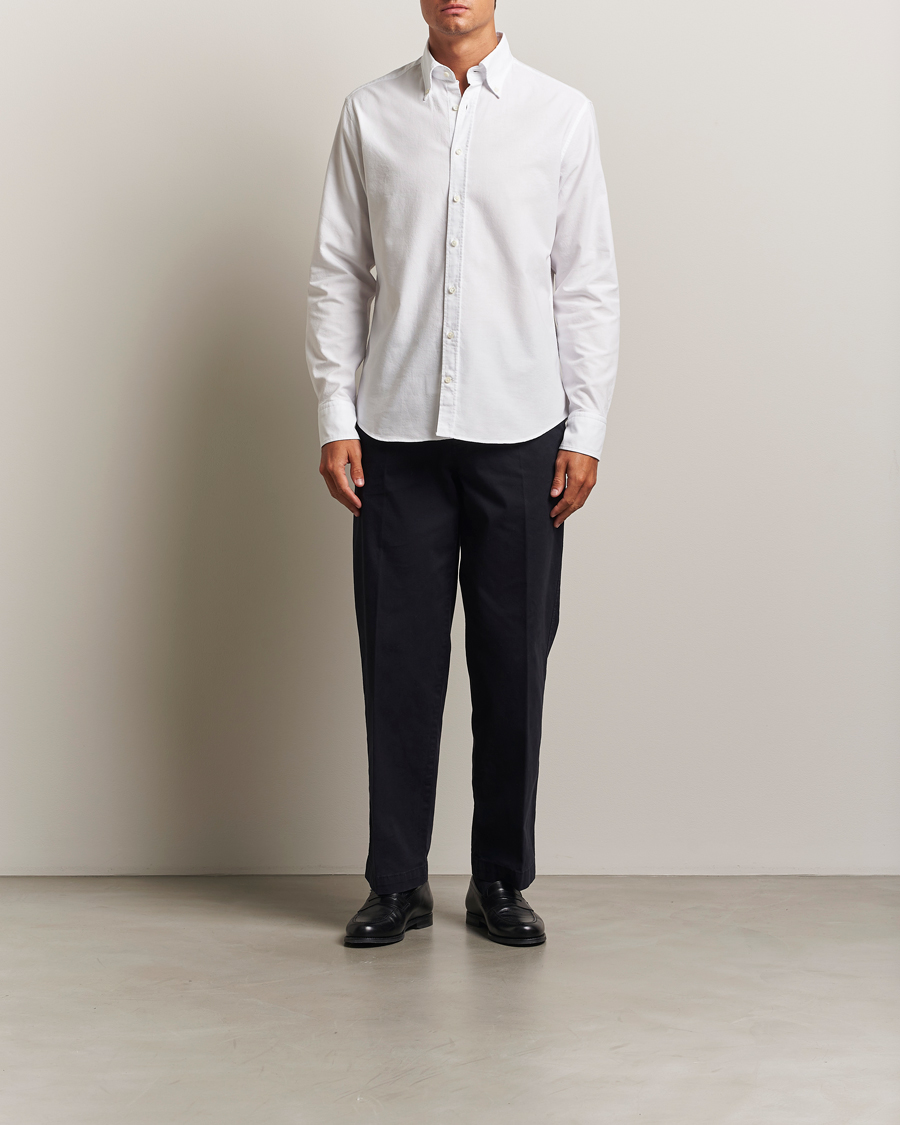 Herr | Skjortor | Stenströms | Regular Fit Oxford Shirt White