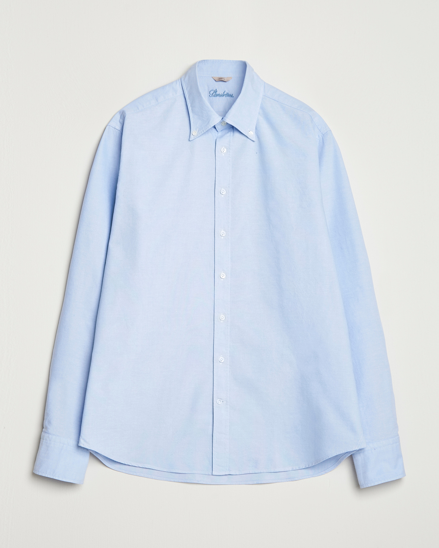 Herr | Skjortor | Stenströms | Regular Fit Oxford Shirt Light Blue