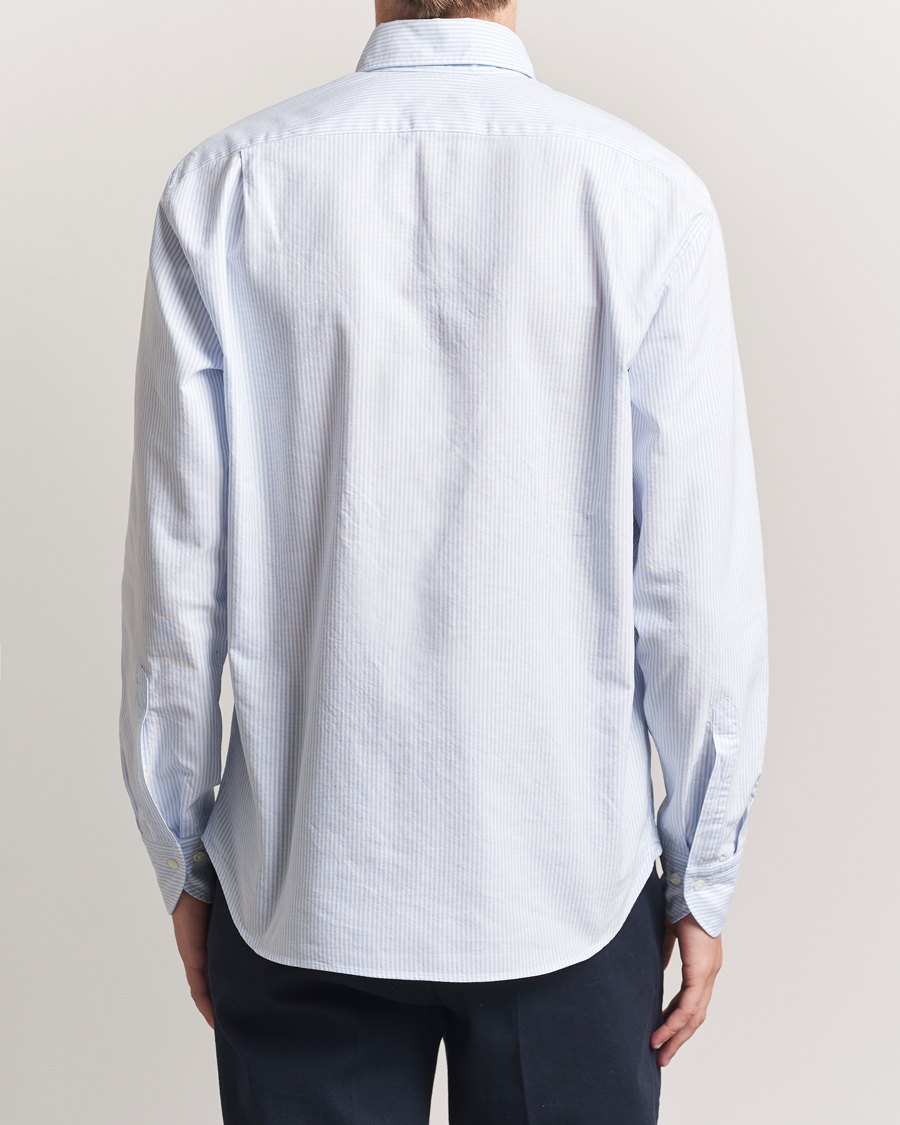 Herr | Skjortor | Stenströms | Regular Fit Oxford Shirt Blue/White