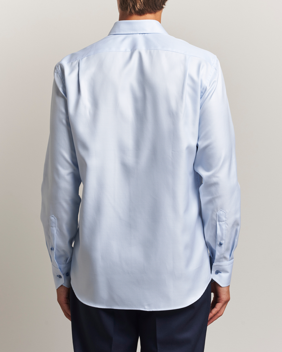 Herr | Skjortor | Stenströms | Regular Fit Contrast Shirt Light Blue