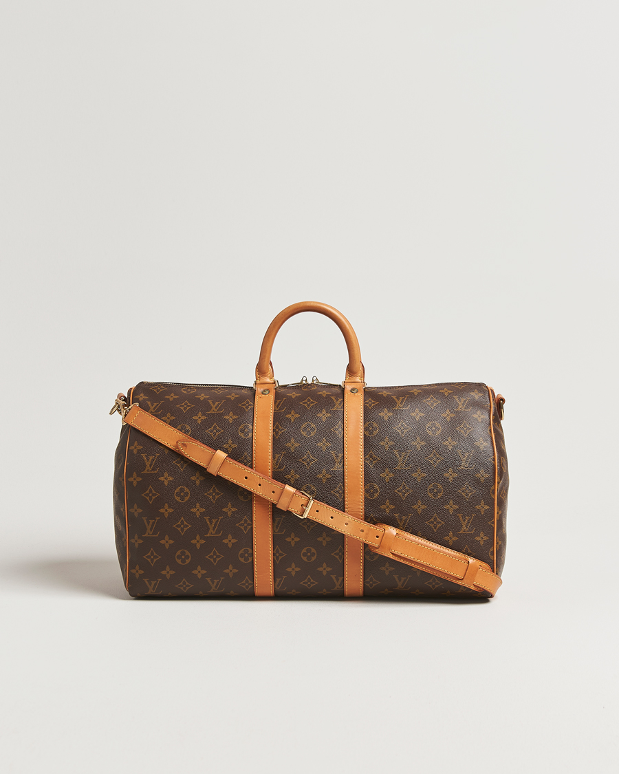 Herr | Pre-Owned & Vintage Bags | Louis Vuitton Pre-Owned | Keepall Bandoulière 45 Monogram