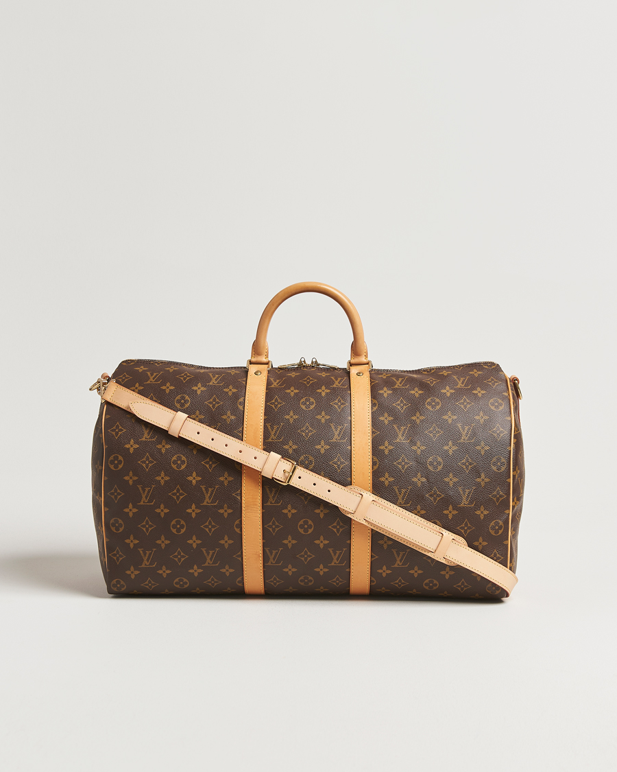 Herr | Pre-Owned & Vintage Bags | Louis Vuitton Pre-Owned | Keepall Bandoulière 50 Monogram
