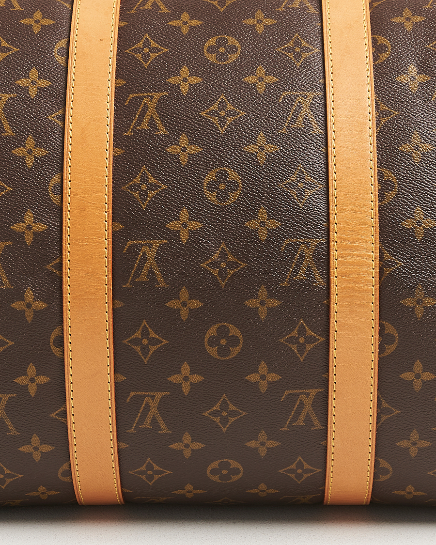 Herr | Pre-Owned & Vintage Bags | Louis Vuitton Pre-Owned | Keepall Bandoulière 50 Monogram