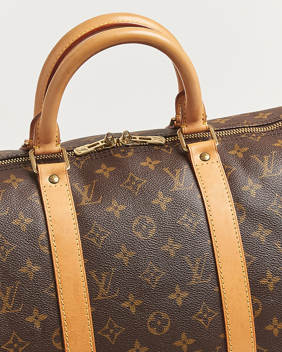 Herr | Pre-Owned & Vintage Bags | Louis Vuitton Pre-Owned | Keepall Bandoulière 50 Monogram