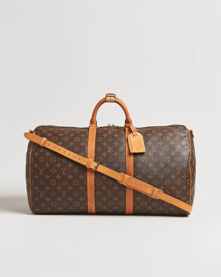 Herr | Pre-Owned & Vintage Bags | Louis Vuitton Pre-Owned | Keepall Bandoulière 55 Monogram