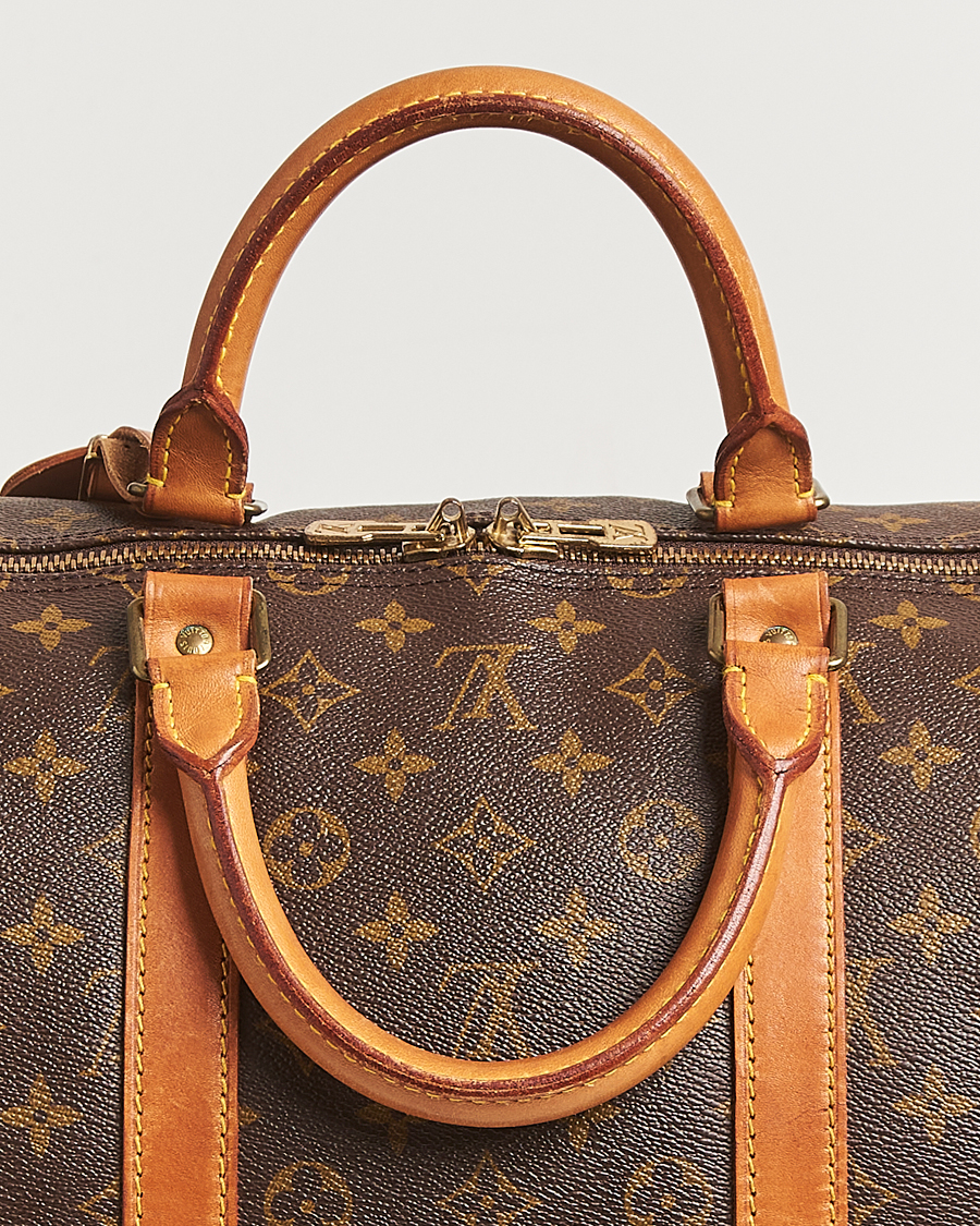 Herr | Pre-Owned & Vintage Bags | Louis Vuitton Pre-Owned | Keepall Bandoulière 55 Monogram