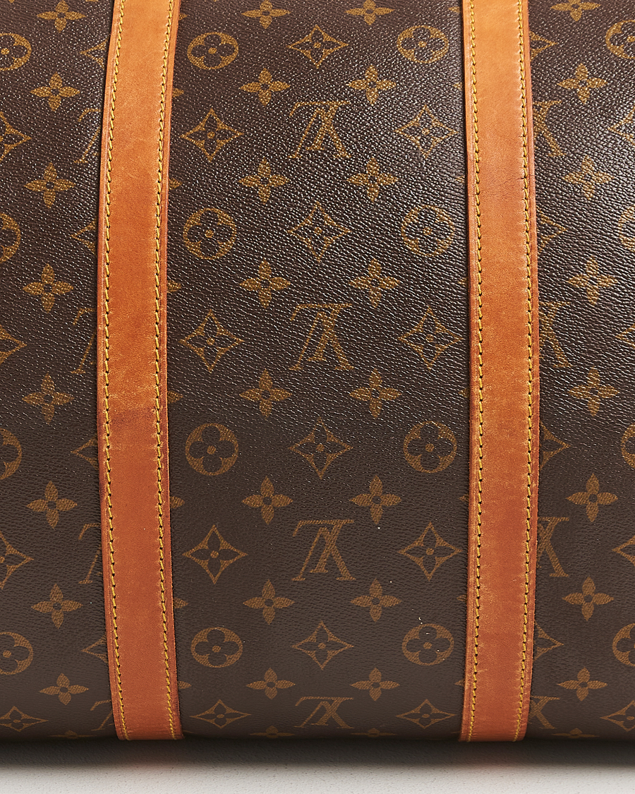 Herr | Pre-Owned & Vintage Bags | Louis Vuitton Pre-Owned | Keepall Bandoulière 55 Monogram