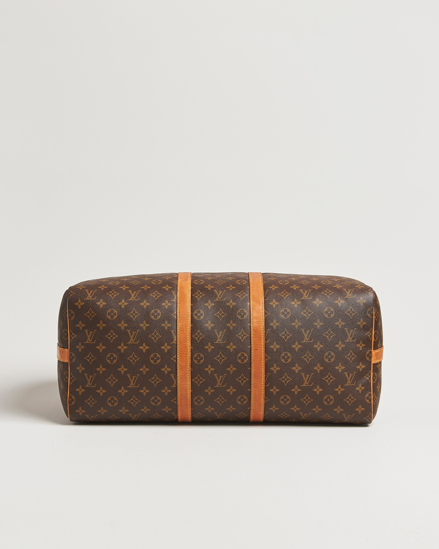 Herr | Pre-Owned & Vintage Bags | Louis Vuitton Pre-Owned | Keepall Bandoulière 55 Monogram