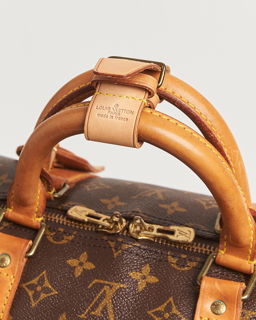 Herr | Pre-Owned & Vintage Bags | Louis Vuitton Pre-Owned | Keepall Bandoulière 55 Monogram