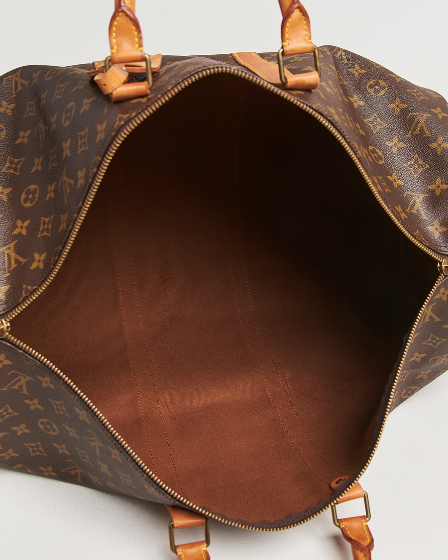 Herr | Pre-Owned & Vintage Bags | Louis Vuitton Pre-Owned | Keepall Bandoulière 55 Monogram