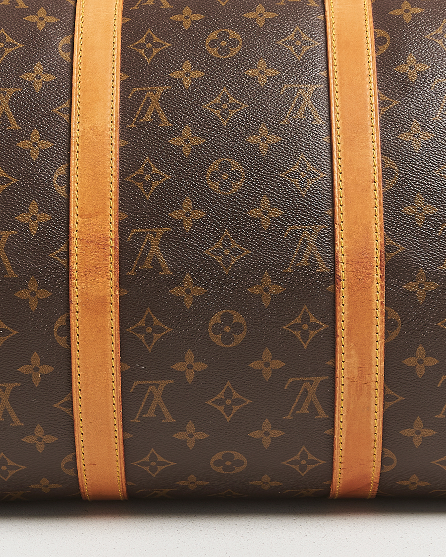 Herr | Pre-Owned & Vintage Bags | Louis Vuitton Pre-Owned | Keepall Bandoulière 50 Monogram