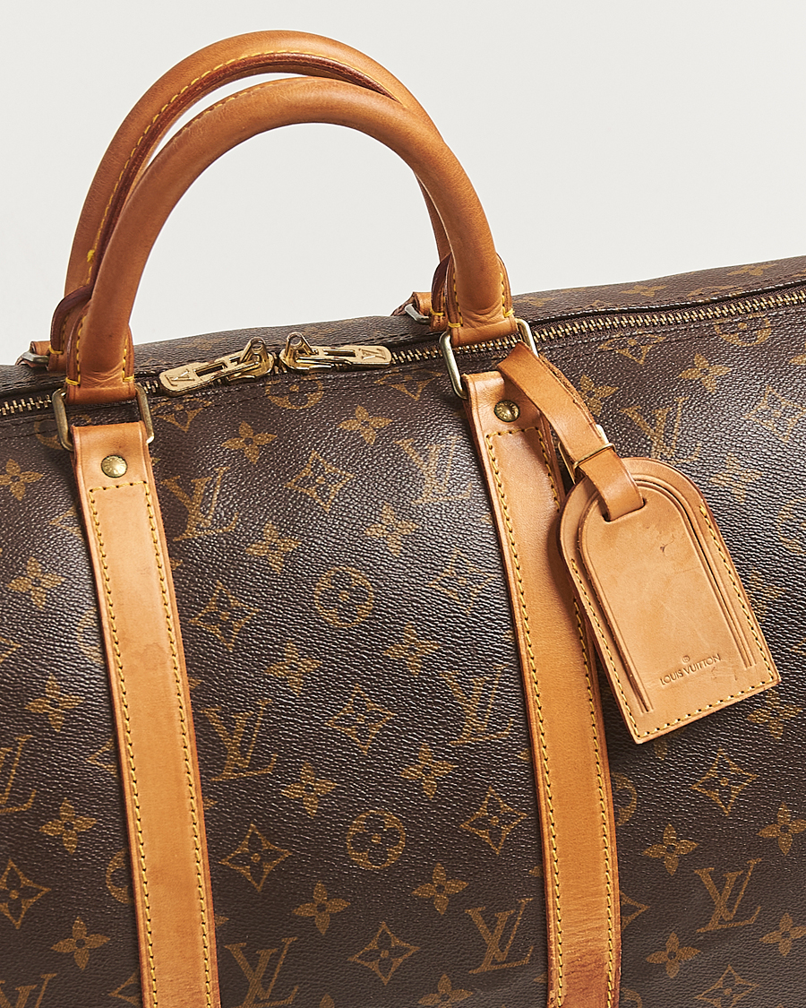 Herr | Pre-Owned & Vintage Bags | Louis Vuitton Pre-Owned | Keepall Bandoulière 50 Monogram