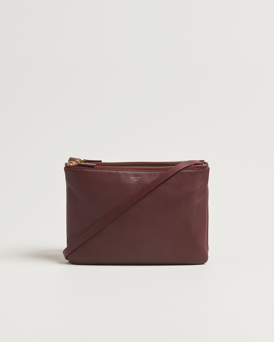 Herr | Gifts for Her | Celine Pre-Owned | Trio Bag Medium Bordeaux