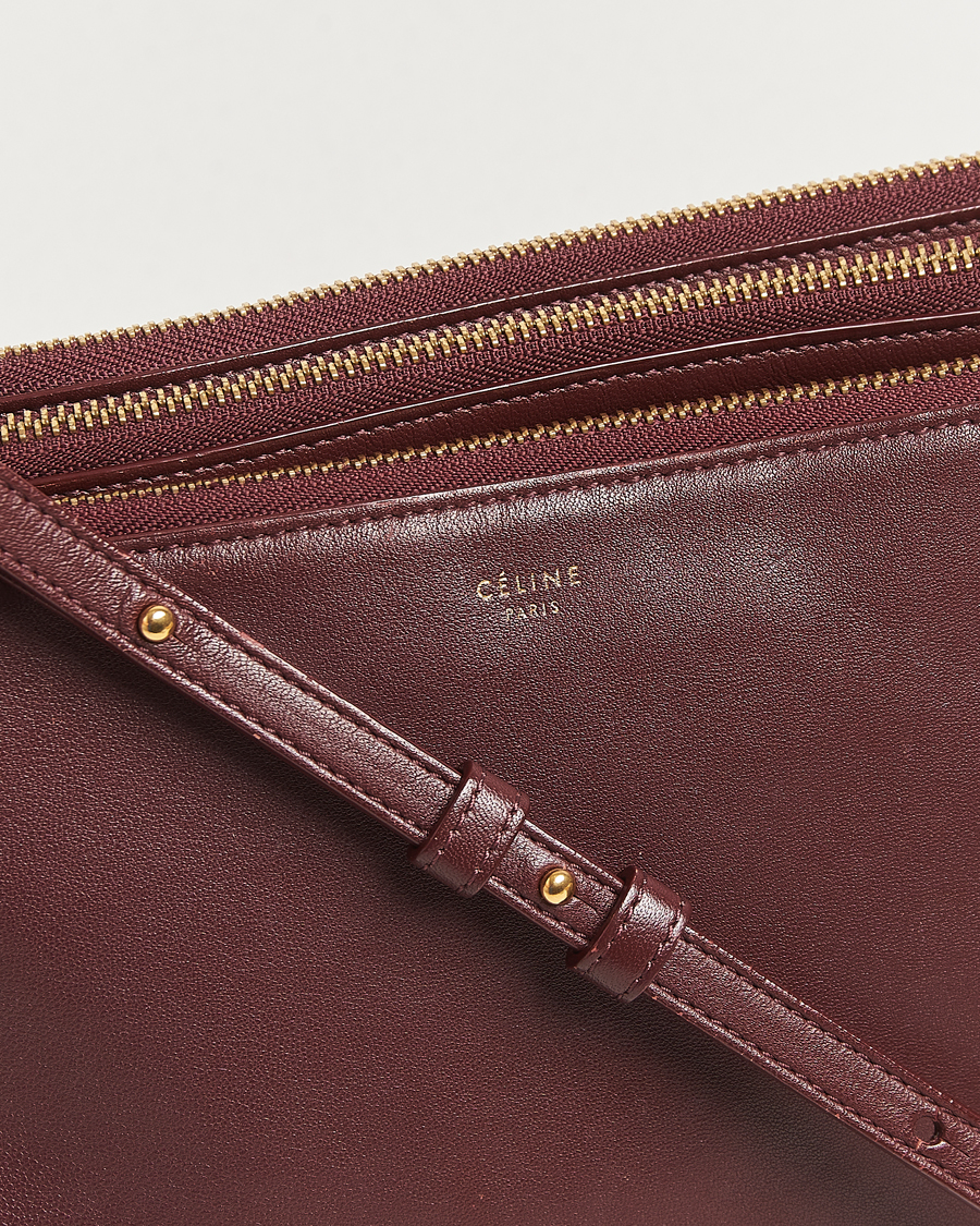 Herr | Gifts for Her | Celine Pre-Owned | Trio Bag Medium Bordeaux