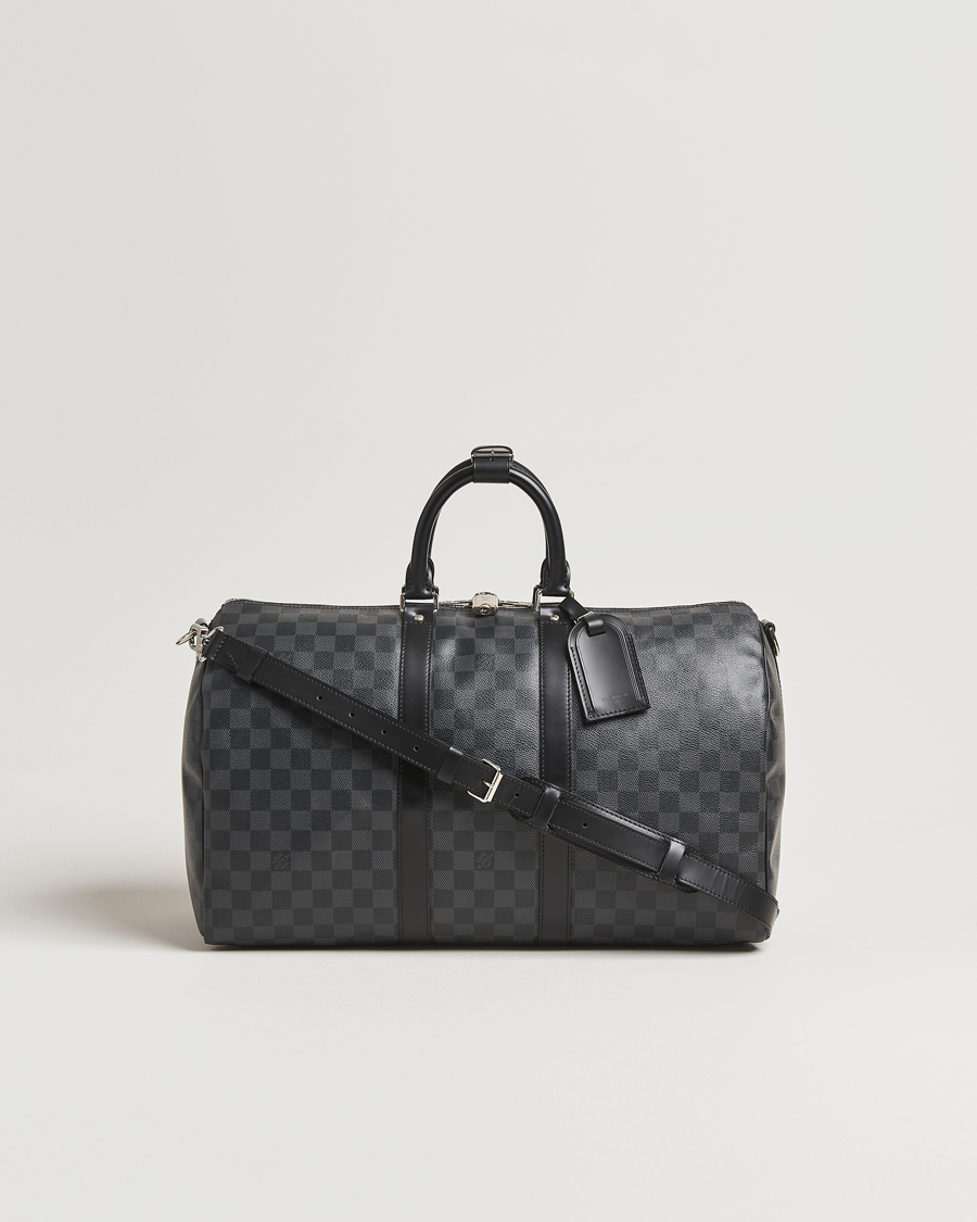 Herr | | Louis Vuitton Pre-Owned | Keepall Bandoulière 45 Damier Graphite