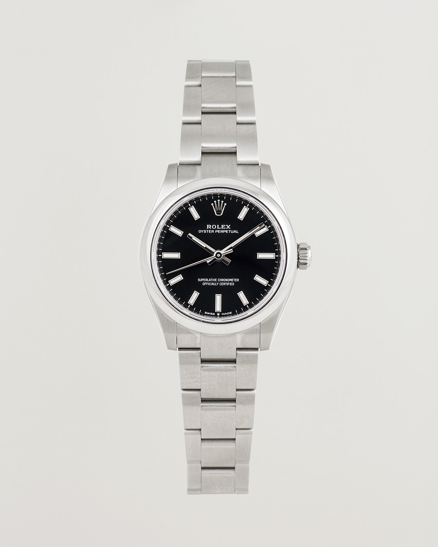 Herr | Rolex Pre-Owned Oyster Perpetual 31 Black | Rolex Pre-Owned | Oyster Perpetual 31 Black