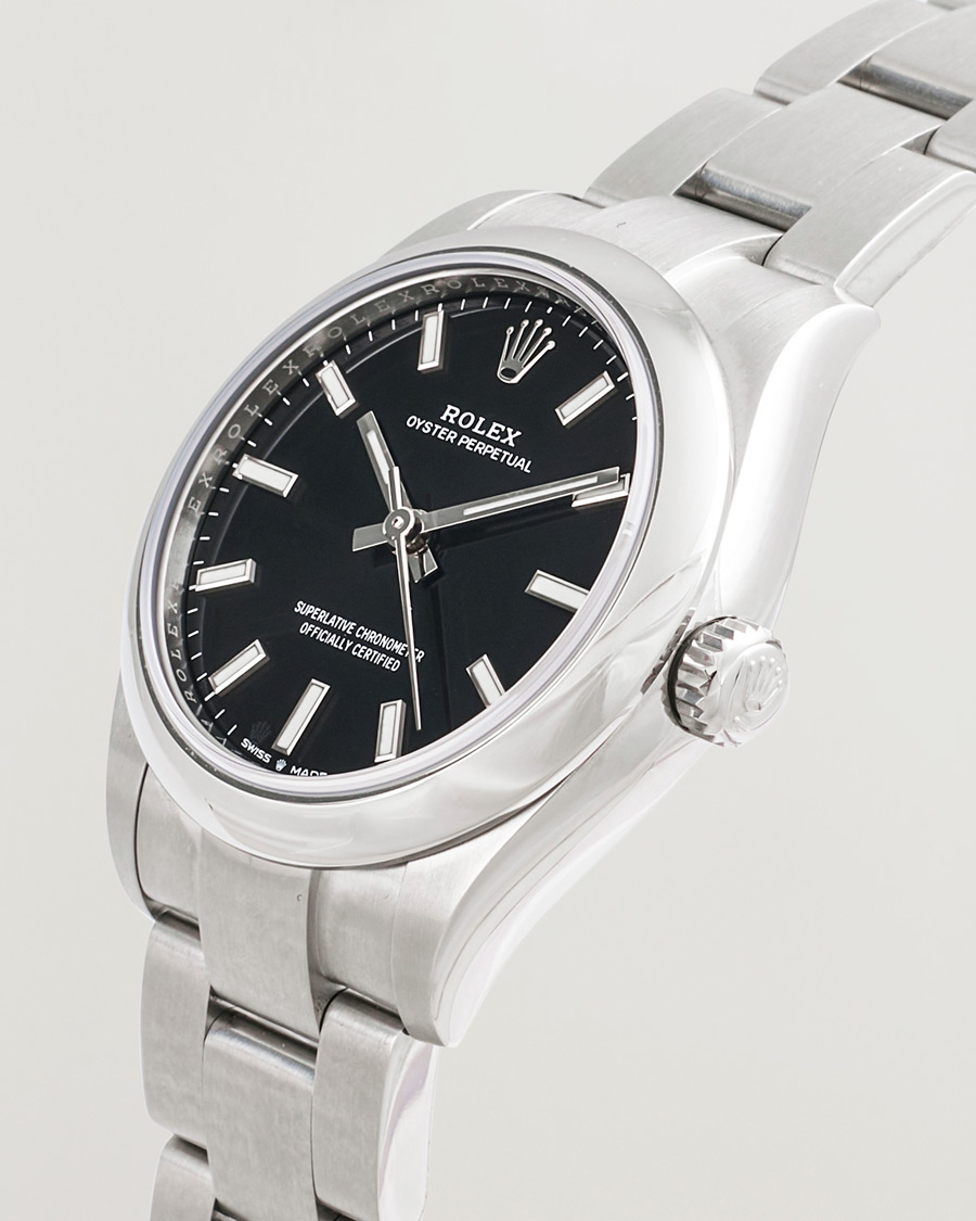 Herr | Rolex Pre-Owned Oyster Perpetual 31 Black | Rolex Pre-Owned | Oyster Perpetual 31 Black