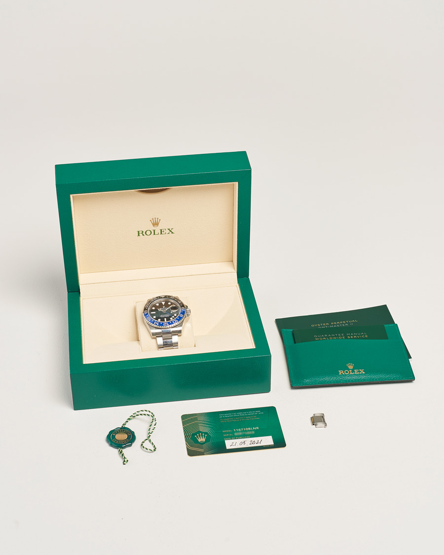 Herr | Pre-Owned & Vintage Watches | Rolex Pre-Owned | GMT-MASTER II Batman