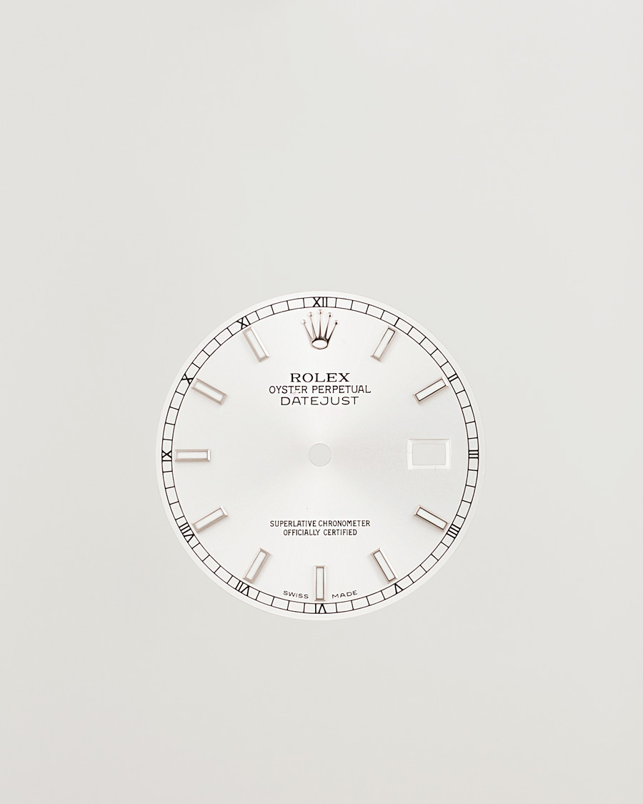 Herr | Pre-owned Tillbehör | Rolex Pre-Owned | Datejust dial, date wheel, hands, 6 ref 36mm