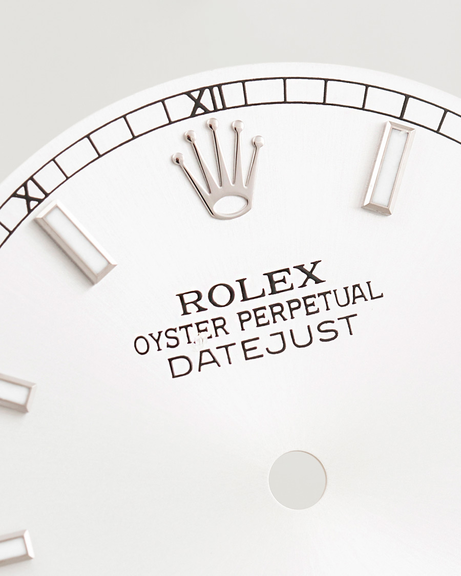Herr | Pre-owned Tillbehör | Rolex Pre-Owned | Datejust dial, date wheel, hands, 6 ref 36mm