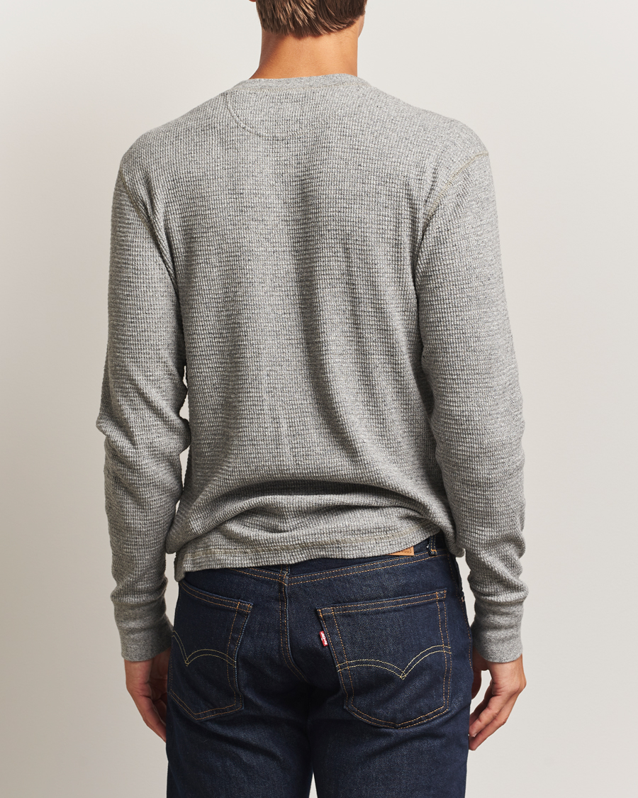 Herr | Tröjor | RRL | Long Sleeve Henley Grey