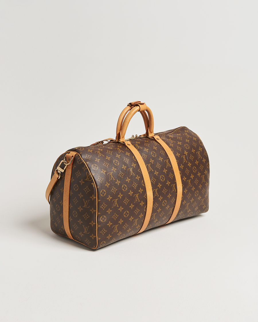 Herr | Louis Vuitton Pre-Owned Keepall Bandoulière 50 Monogram | Louis Vuitton Pre-Owned | Keepall Bandoulière 50 Monogram