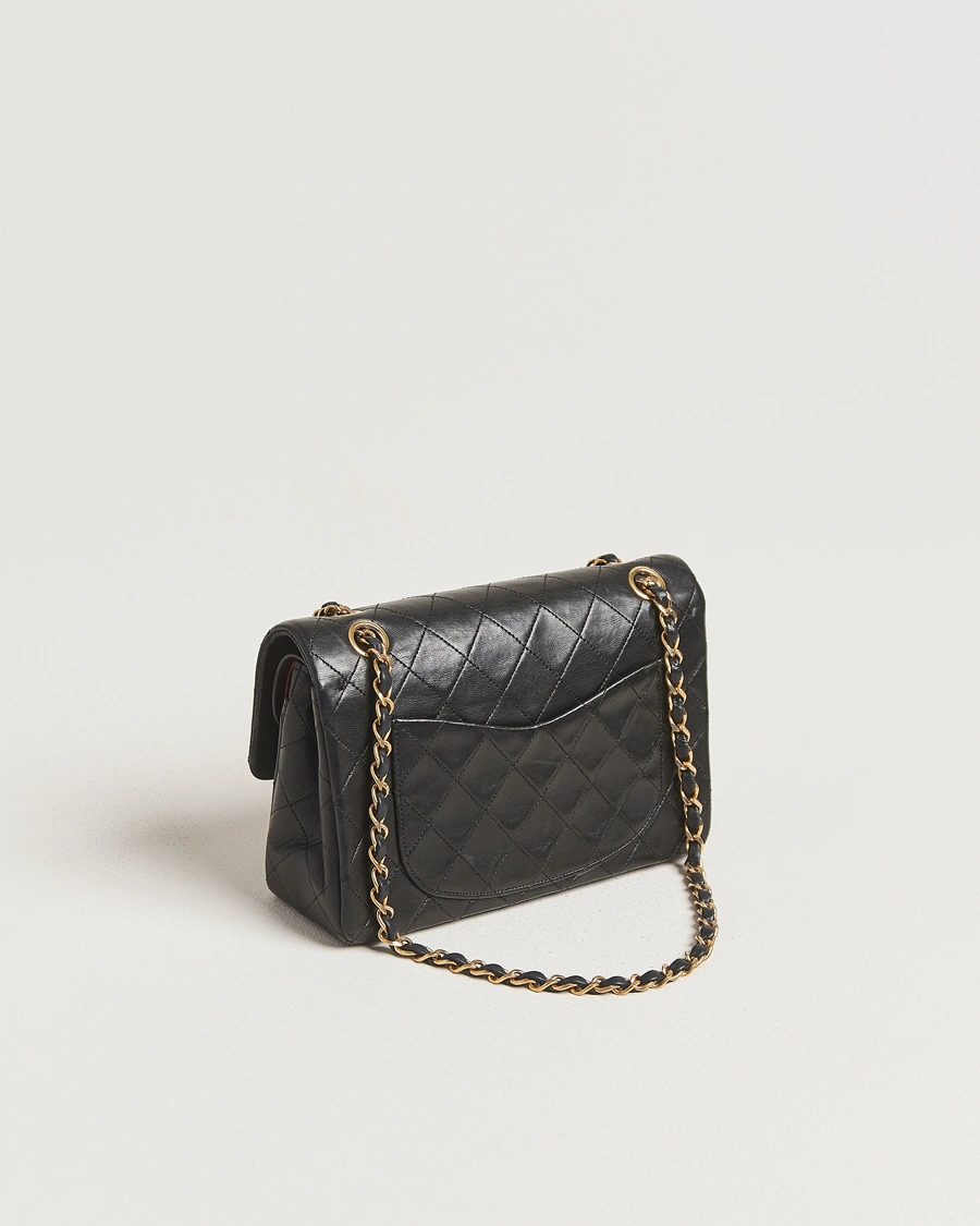 Herr | Pre-Owned & Vintage Bags | Chanel Pre-Owned | Classic Double Flap Small Lambskin Black