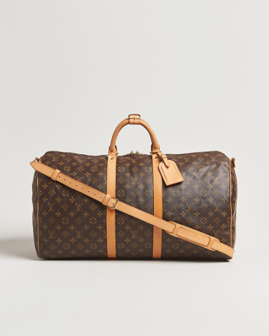 Herr | Pre-Owned & Vintage Bags | Louis Vuitton Pre-Owned | Keepall Bandoulière 55 Monogram