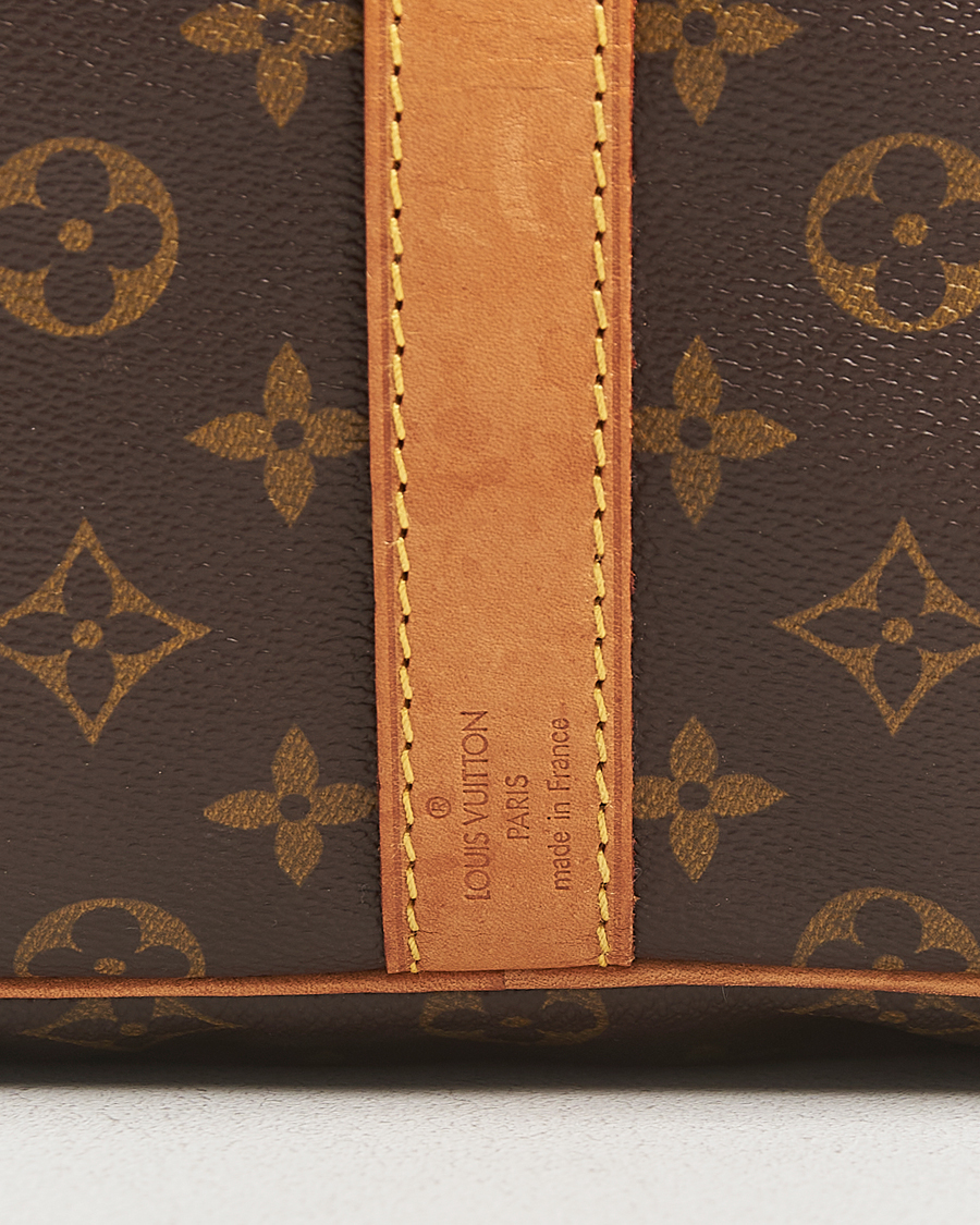 Herr | Pre-Owned & Vintage Bags | Louis Vuitton Pre-Owned | Keepall Bandoulière 55 Monogram