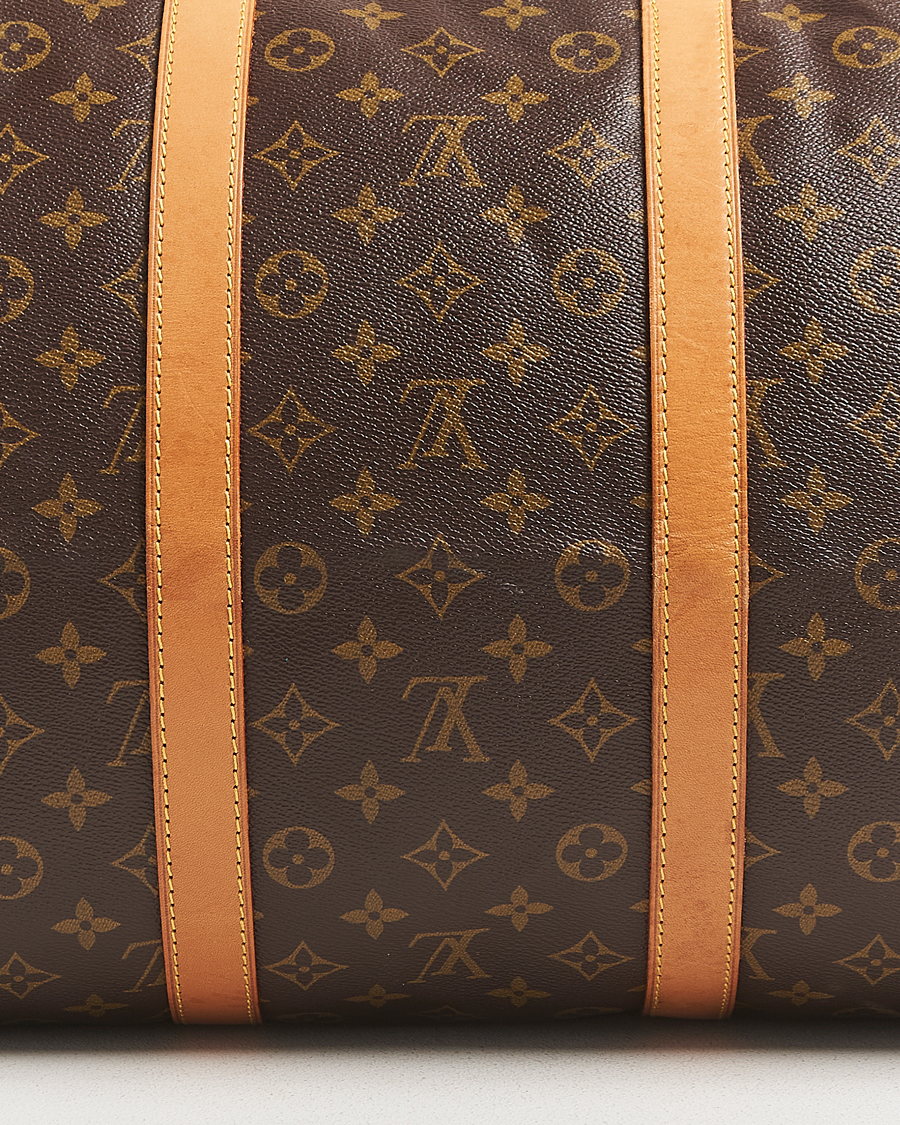 Herr | Pre-Owned & Vintage Bags | Louis Vuitton Pre-Owned | Keepall Bandoulière 55 Monogram