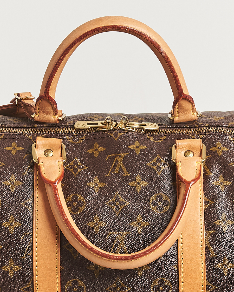 Herr | Pre-Owned & Vintage Bags | Louis Vuitton Pre-Owned | Keepall Bandoulière 55 Monogram