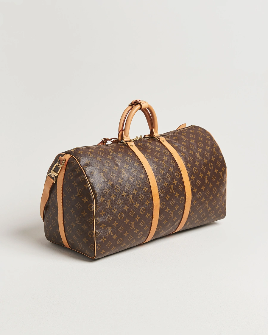 Herr | Pre-Owned & Vintage Bags | Louis Vuitton Pre-Owned | Keepall Bandoulière 55 Monogram