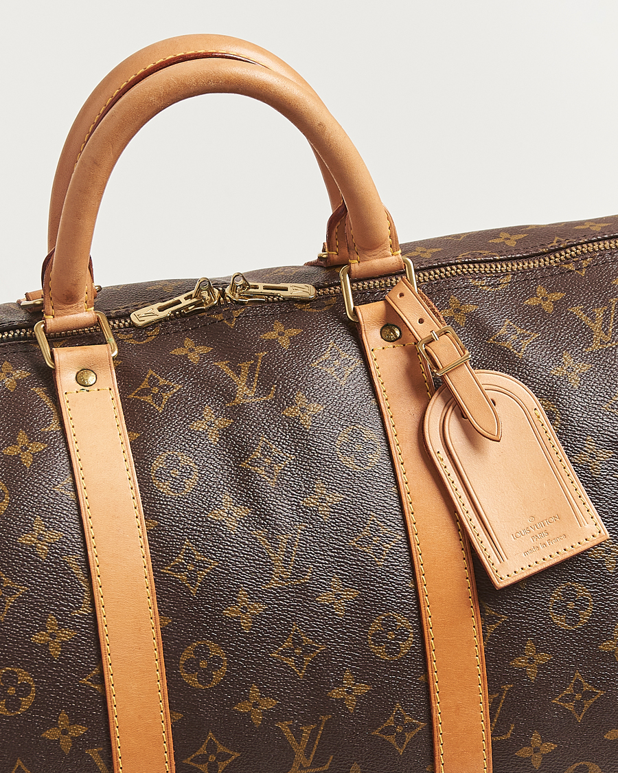 Herr | Pre-Owned & Vintage Bags | Louis Vuitton Pre-Owned | Keepall Bandoulière 55 Monogram