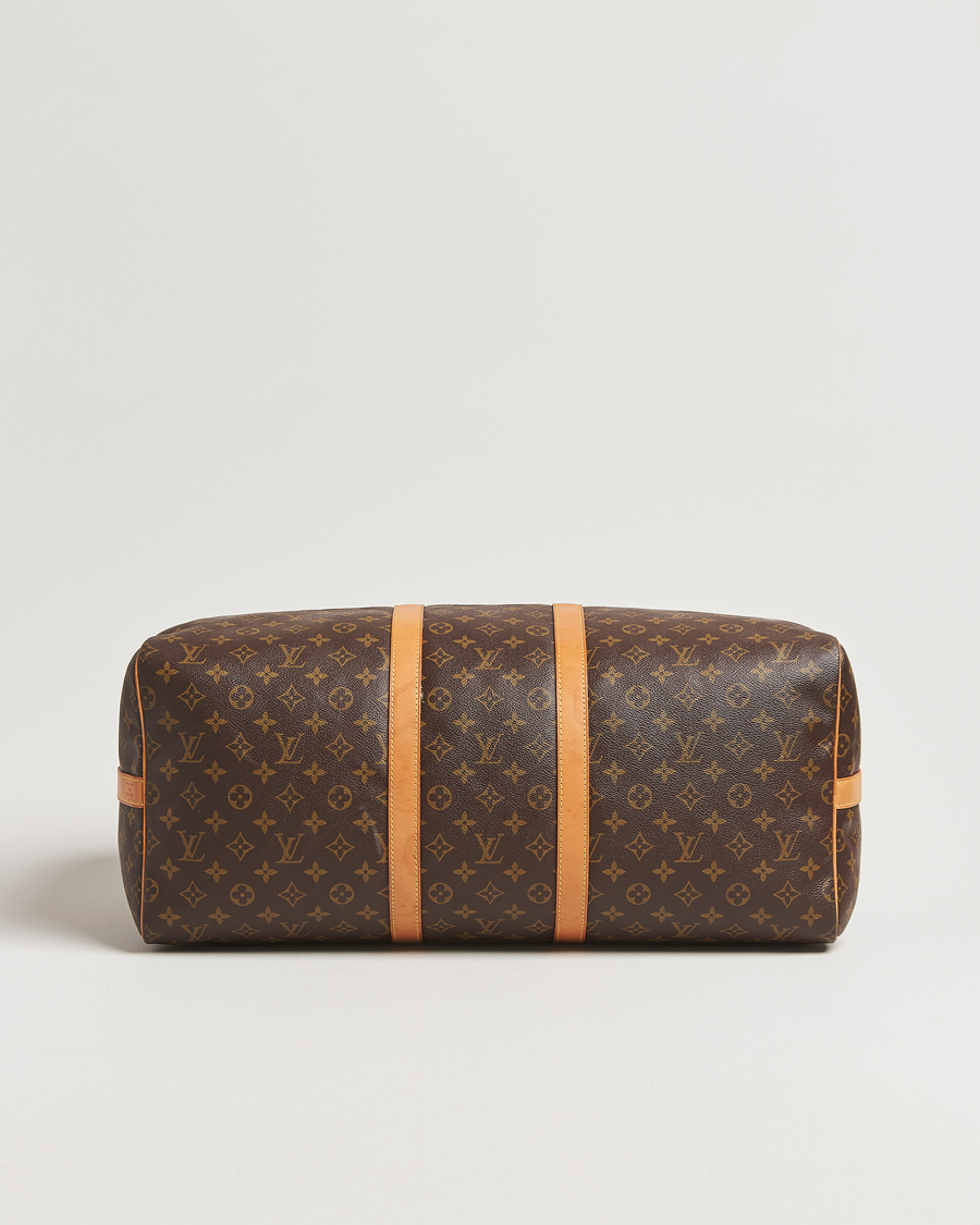 Herr | Pre-Owned & Vintage Bags | Louis Vuitton Pre-Owned | Keepall Bandoulière 55 Monogram