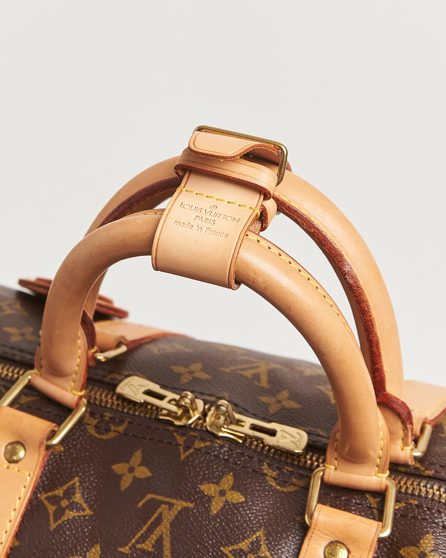 Herr | Pre-Owned & Vintage Bags | Louis Vuitton Pre-Owned | Keepall Bandoulière 55 Monogram