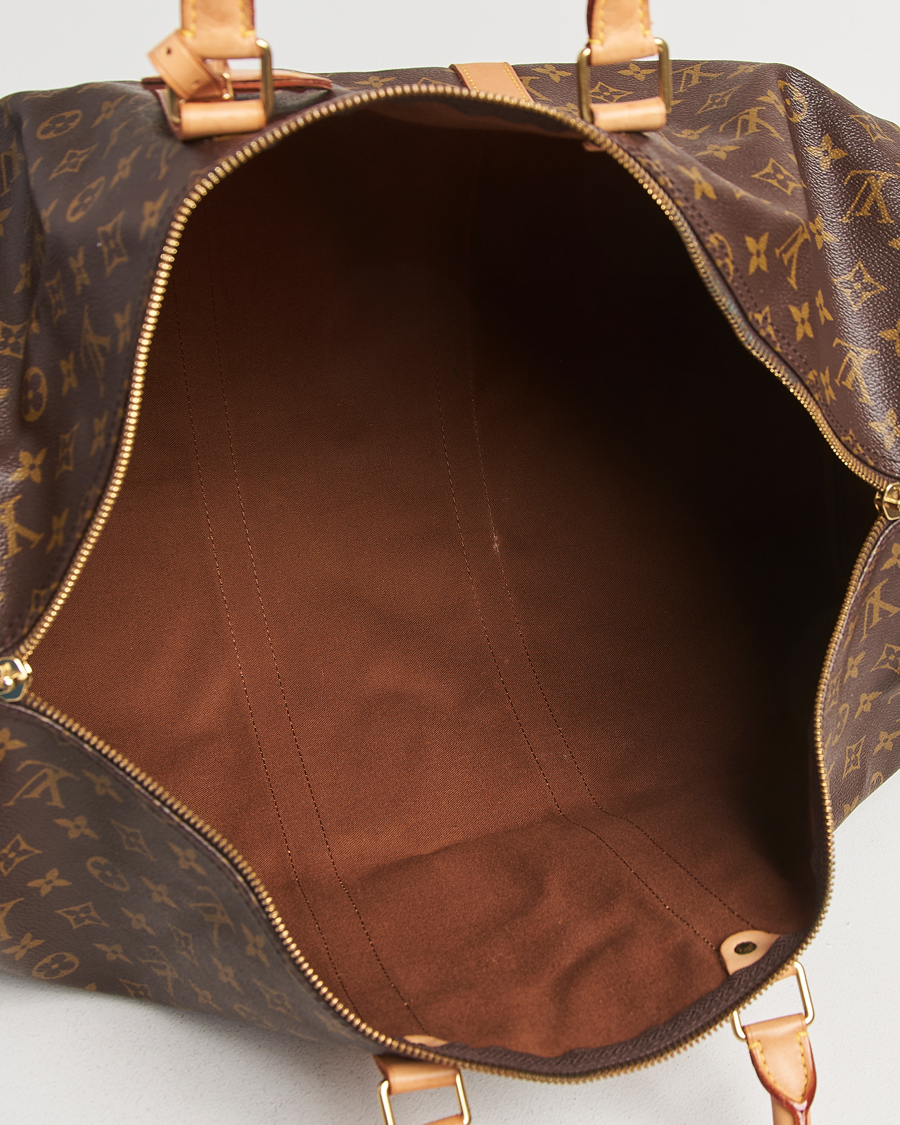 Herr | Pre-Owned & Vintage Bags | Louis Vuitton Pre-Owned | Keepall Bandoulière 55 Monogram