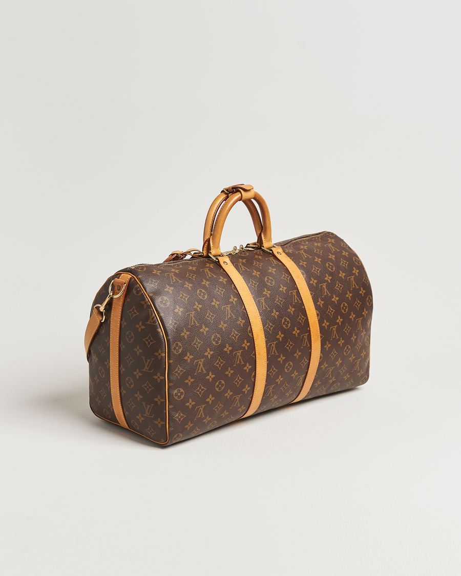 Herr | Pre-Owned & Vintage Bags | Louis Vuitton Pre-Owned | Keepall Bandoulière 50 Monogram