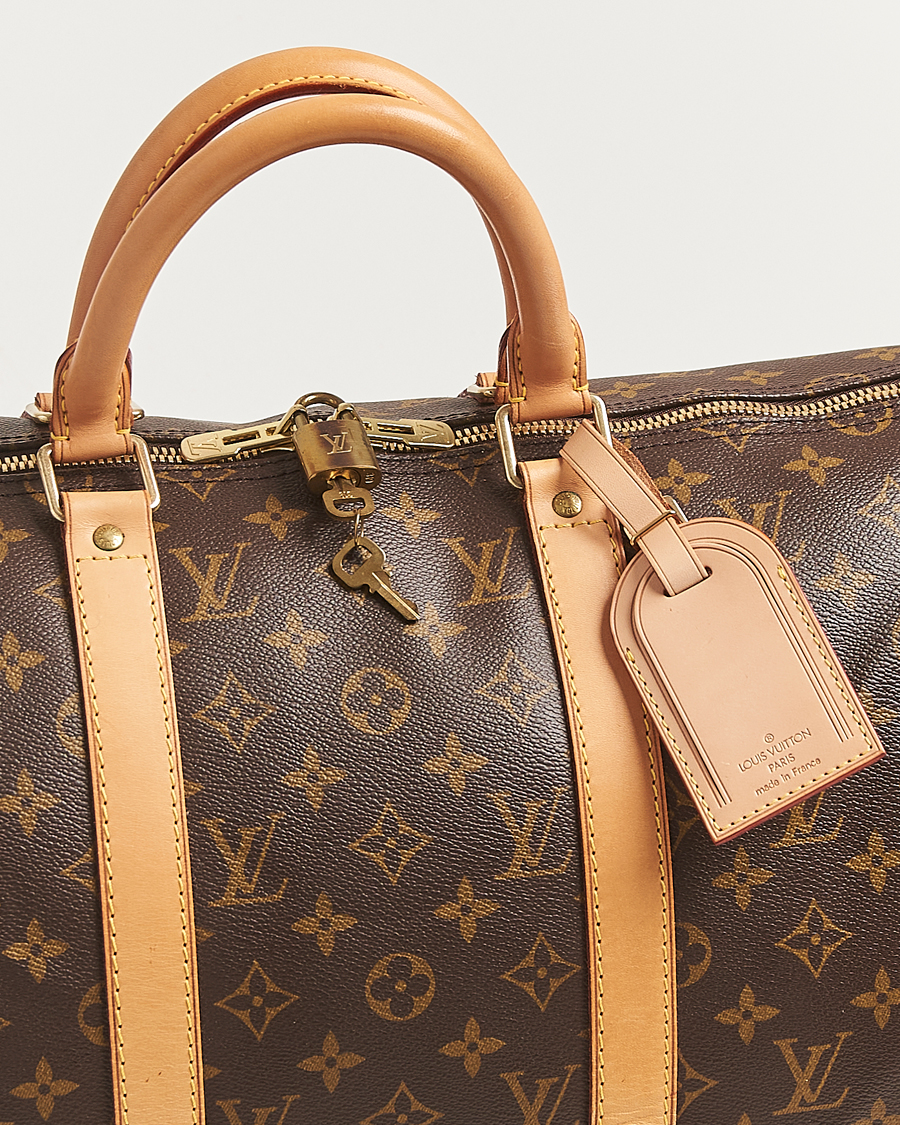 Herr | Pre-Owned & Vintage Bags | Louis Vuitton Pre-Owned | Keepall 50 Monogram